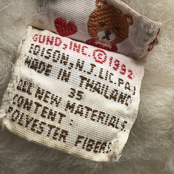 Vintage Baby Gund bunny rabbit plush stuffed toy musical works - Picture 9 of 11